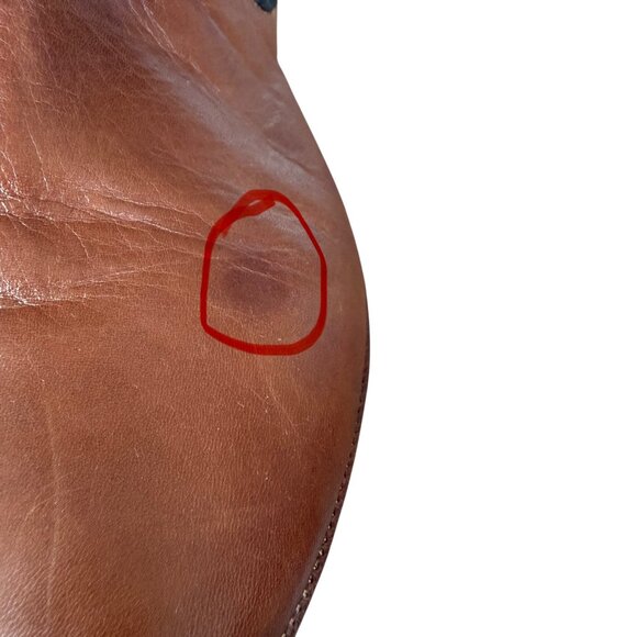 Miz Mooz Marcella brown leather chelsea flat booties size 6.5 - 7 - Picture 8 of 8